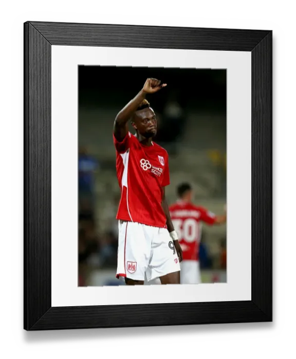 Framed Print : Tammy Abraham's Winning Goal: Scunthorpe United vs. Bristol City, 2016 Framed Print : Tammy Abraham's Winning Goal: Scunthorpe United vs. Bristol City, 2016