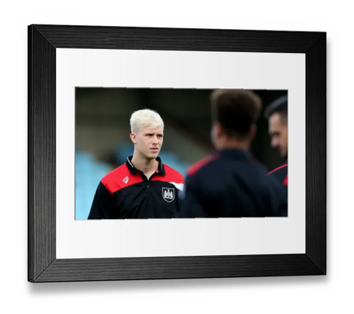 Framed Print : Hordur Magnusson Arrives at Glanford Park Ahead of Scunthorpe United vs. Bristol City EFL Cup Clash Framed Print : Hordur Magnusson Arrives at Glanford Park Ahead of Scunthorpe United vs. Bristol City EFL Cup Clash