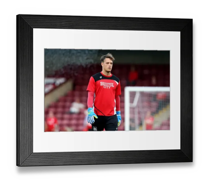 Framed Print : Bristol City's Ivan Lucic Gears Up at Glanford Park Ahead of Scunthorpe United Clash Framed Print : Bristol City's Ivan Lucic Gears Up at Glanford Park Ahead of Scunthorpe United Clash