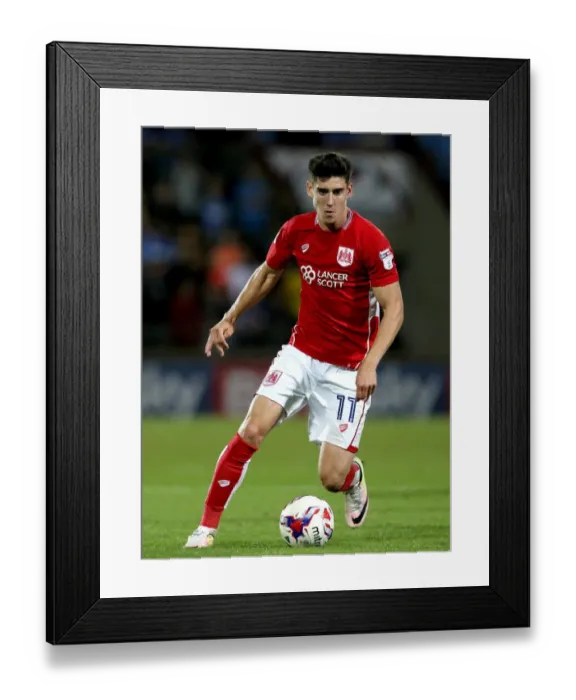 Framed Print : Bristol City's Callum O'Dowda Scores Past Scunthorpe United Defenders in EFL Cup Clash Framed Print : Bristol City's Callum O'Dowda Scores Past Scunthorpe United Defenders in EFL Cup Clash