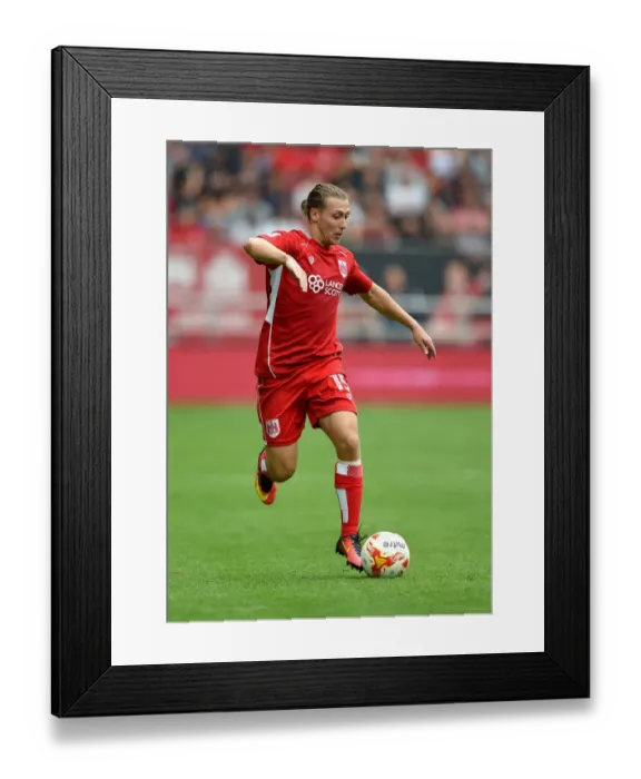 Framed Print : Luke Freeman in Action: Bristol City vs Aston Villa, Ashton Gate, 2016 Framed Print : Luke Freeman in Action: Bristol City vs Aston Villa, Ashton Gate, 2016