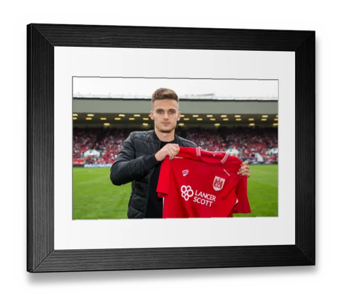 Framed Print : Bristol City Football Club Welcomes Jamie Paterson: Half-Time Unveiling at Ashton Gate Stadium Framed Print : Bristol City Football Club Welcomes Jamie Paterson: Half-Time Unveiling at Ashton Gate Stadium