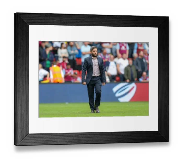 Framed Print : Bristol City Manager Lee Johnson Watching Intently During Bristol City vs Aston Villa Championship Match at Ashton Gate Stadium Framed Print : Bristol City Manager Lee Johnson Watching Intently During Bristol City vs Aston Villa Championship Match at Ashton Gate Stadium