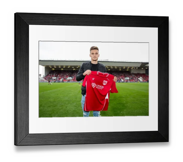 Framed Print : Bristol City Welcome Jamie Paterson: New Signing Announced at Half Time against Aston Villa Framed Print : Bristol City Welcome Jamie Paterson: New Signing Announced at Half Time against Aston Villa