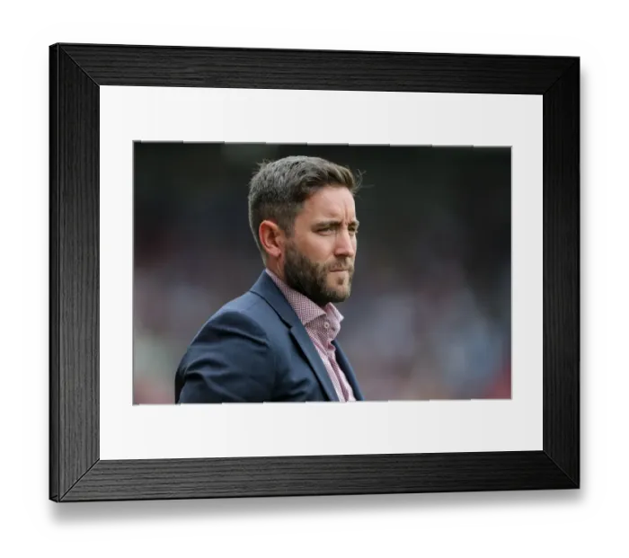 Framed Print : Bristol City Manager Lee Johnson Observes Aston Villa Match at Ashton Gate Stadium, 2016 Framed Print : Bristol City Manager Lee Johnson Observes Aston Villa Match at Ashton Gate Stadium, 2016
