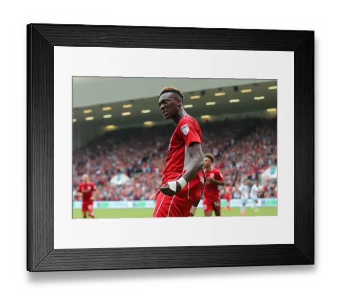 Framed Print : Dramatic Equalizer: Last-Minute Goal by Abraham for Bristol City Framed Print : Dramatic Equalizer: Last-Minute Goal by Abraham for Bristol City