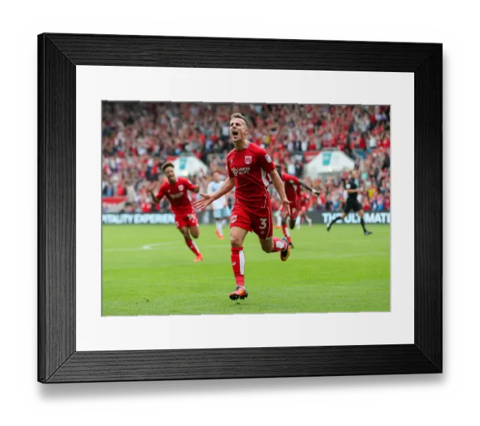 Framed Print : Joe Bryan's Dramatic 2-1 Goal: Bristol City vs. Aston Villa Framed Print : Joe Bryan's Dramatic 2-1 Goal: Bristol City vs. Aston Villa