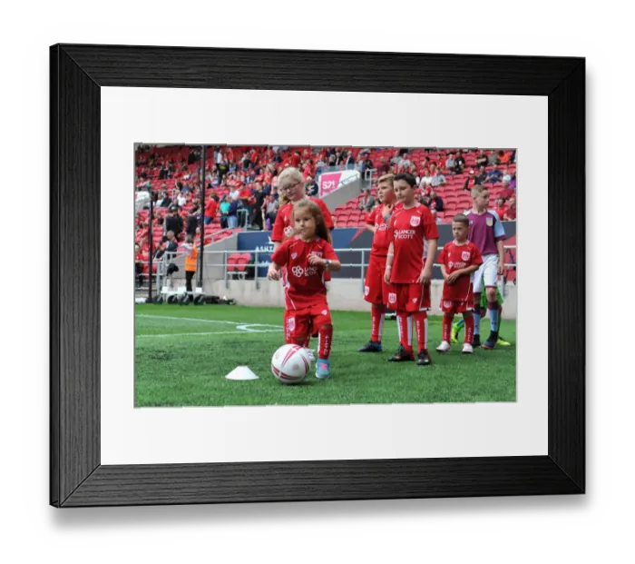 Framed Print : Bristol City vs Aston Villa Clash in Sky Bet Championship (August 2016)