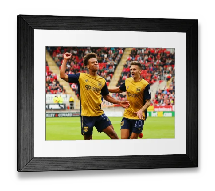 Framed Print : Dramatic Equalizer: Bobby Reid's Goal Saves Bristol City at Rotherham United, Sky Bet Championship (September 10, 2016) Framed Print : Dramatic Equalizer: Bobby Reid's Goal Saves Bristol City at Rotherham United, Sky Bet Championship (September 10, 2016)
