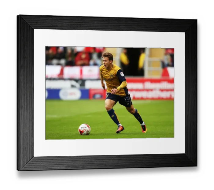 Framed Print : Luke Freeman in Action: Rotherham United vs. Bristol City Championship Clash, September 2016 Framed Print : Luke Freeman in Action: Rotherham United vs. Bristol City Championship Clash, September 2016