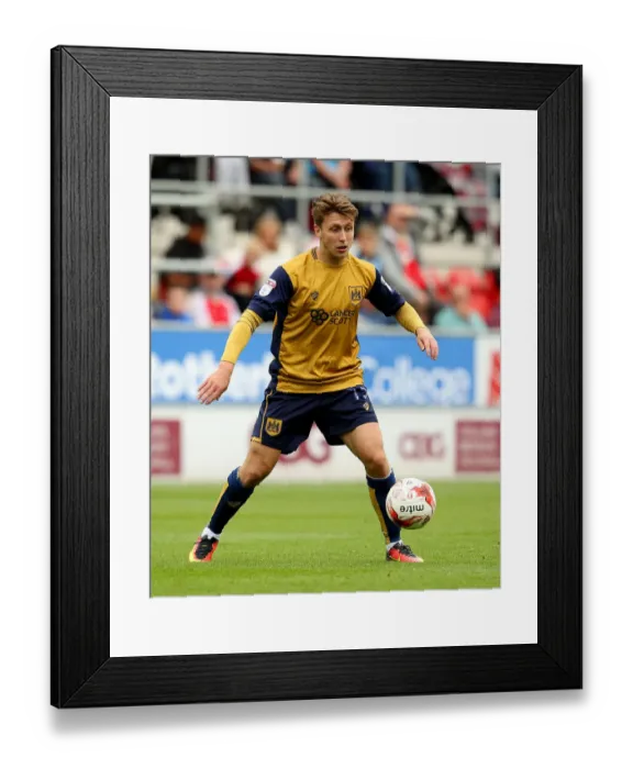 Framed Print : Luke Freeman in Action: Rotherham United vs. Bristol City, Sky Bet Championship (September 10, 2016)