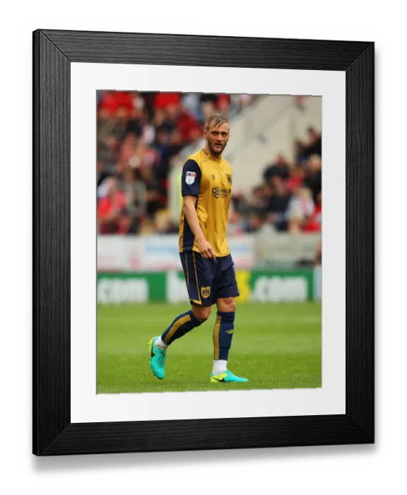 Framed Print : Joel Ekstrand of Bristol City in Action against Rotherham United, Sky Bet Championship (Rotherham v Bristol City)