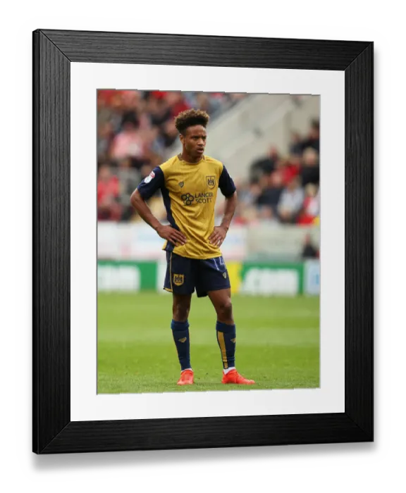 Framed Print : Bobby Reid in Action: Rotherham United vs. Bristol City, Sky Bet Championship (September 10, 2016)