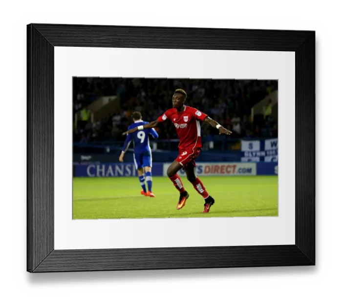 Framed Print : Tammy Abraham's Strikes: Bristol City's First Goal vs Sheffield Wednesday, September 13, 2016 Framed Print : Tammy Abraham's Strikes: Bristol City's First Goal vs Sheffield Wednesday, September 13, 2016