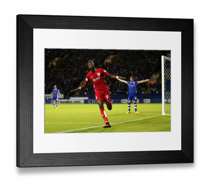 Framed Print : Bristol City's Thrilling Double: Abraham's Strike Secures Victory Over Sheffield Wednesday (September 13, 2016) Framed Print : Bristol City's Thrilling Double: Abraham's Strike Secures Victory Over Sheffield Wednesday (September 13, 2016)