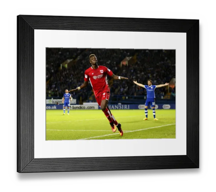 Framed Print : Tammy Abraham's Double: Bristol City's Thrilling Victory Over Sheffield Wednesday (September 13, 2016) Framed Print : Tammy Abraham's Double: Bristol City's Thrilling Victory Over Sheffield Wednesday (September 13, 2016)