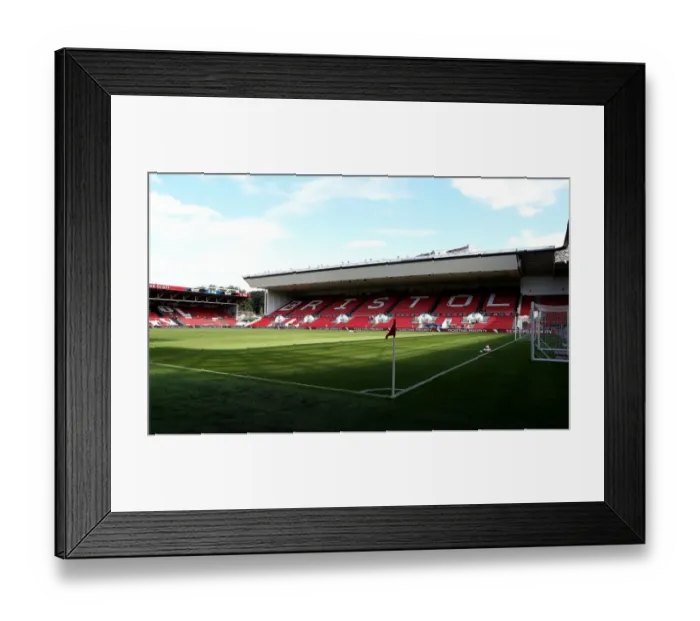 Framed Print : Bristol City vs Derby County at Ashton Gate Stadium, Sky Bet Championship Framed Print : Bristol City vs Derby County at Ashton Gate Stadium, Sky Bet Championship