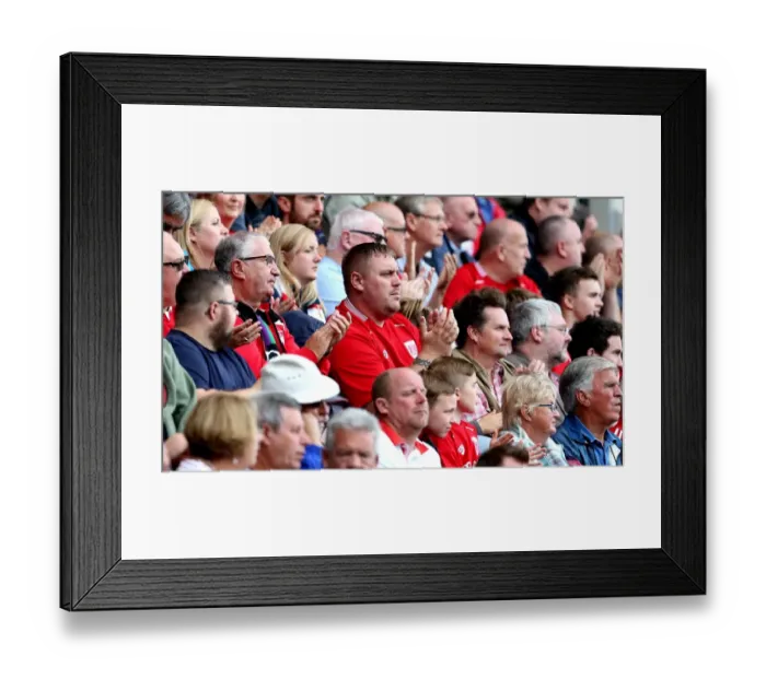 Framed Print : Bristol City vs Derby County: Passionate Fans at Ashton Gate Stadium, Sky Bet Championship (17 / 09 / 2016) Framed Print : Bristol City vs Derby County: Passionate Fans at Ashton Gate Stadium, Sky Bet Championship (17 / 09 / 2016)