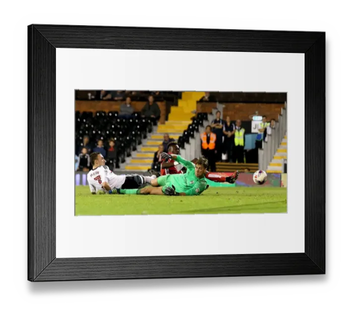 Framed Print : Tammy Abraham Scores the Winning Goal: Fulham vs. Bristol City - EFL Cup Match, September 2016 Framed Print : Tammy Abraham Scores the Winning Goal: Fulham vs. Bristol City - EFL Cup Match, September 2016