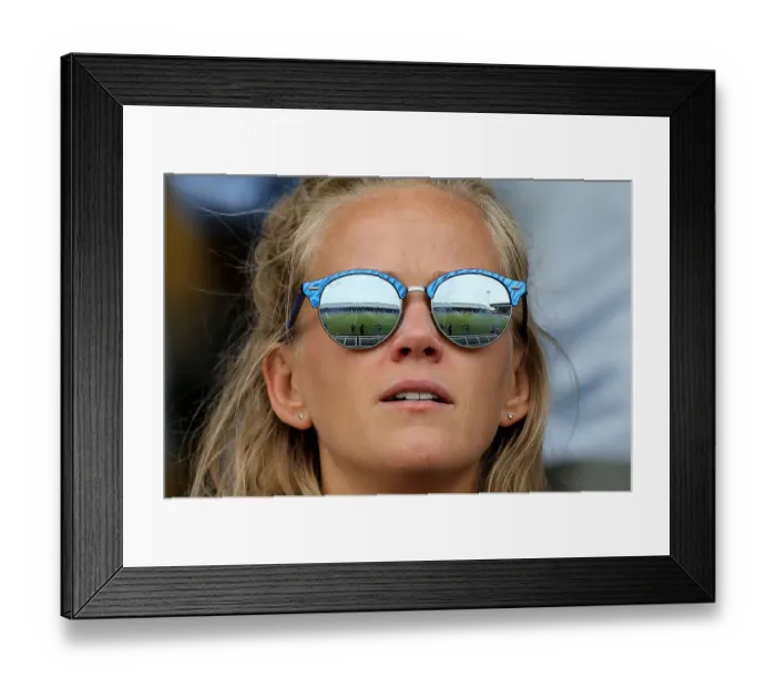 Framed Print : Reflected Glory: Fulham vs. Bristol City at Craven Cottage, 2016