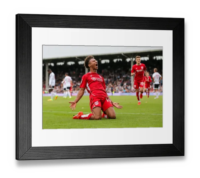 Framed Print : Bobby Reid's Hat-Trick: Bristol City's 3-0 Crush of Fulham in EFL Championship (September 24, 2016) Framed Print : Bobby Reid's Hat-Trick: Bristol City's 3-0 Crush of Fulham in EFL Championship (September 24, 2016)