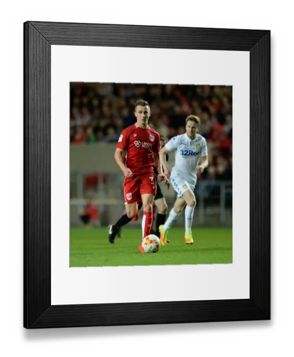 Framed Print : Bristol City vs Leeds United: Joe Bryan in Action at Ashton Gate Stadium, September 2016 Framed Print : Bristol City vs Leeds United: Joe Bryan in Action at Ashton Gate Stadium, September 2016