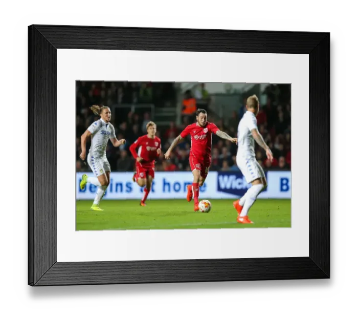 Framed Print : Bristol City Takes Early Lead: Lee Tomlin Sets Up Marlon Pack's Goal Against Leeds United Framed Print : Bristol City Takes Early Lead: Lee Tomlin Sets Up Marlon Pack's Goal Against Leeds United