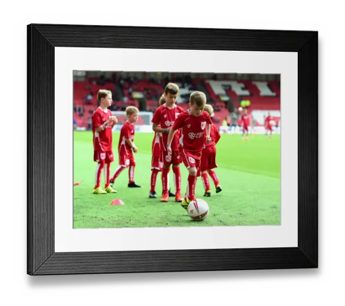 Framed Print : Bristol City vs Nottingham Forest Clash at Ashton Gate Stadium, Sky Bet Championship (October 2016) - Football Image