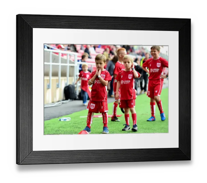 Framed Print : Bristol City vs Nottingham Forest Clash at Ashton Gate Stadium, Sky Bet Championship (October 2016)