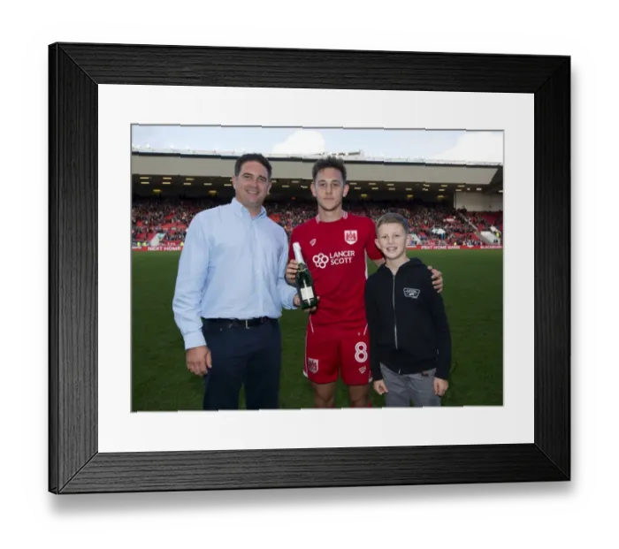 Framed Print : Bristol City's Josh Brownhill Named Man of the Match in Sky Bet Championship Clash Against Nottingham Forest Framed Print : Bristol City's Josh Brownhill Named Man of the Match in Sky Bet Championship Clash Against Nottingham Forest
