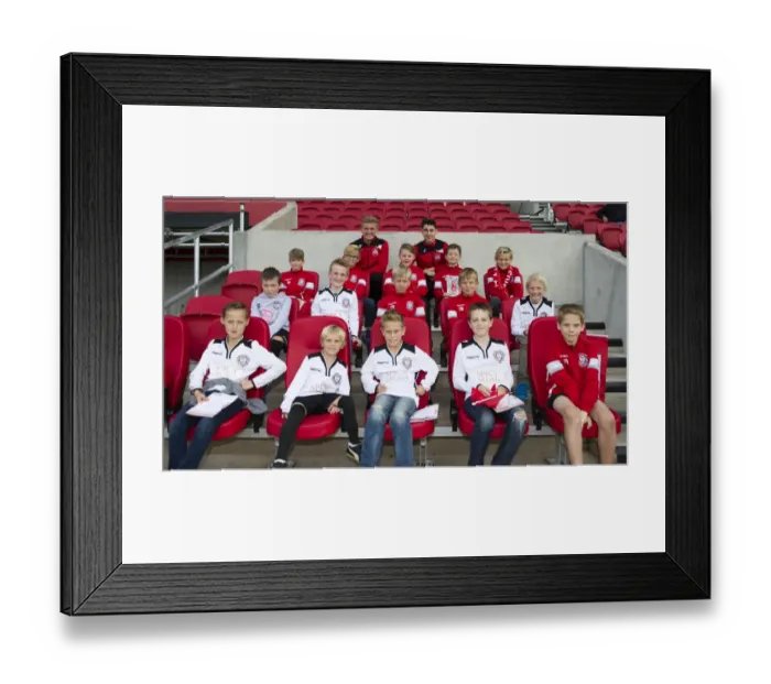 Framed Print : Bristol City Footballers Taylor Moore and Callum O'Dowda Inspire Young Players from Portishead Town at Ashton Gate Stadium (2016) Framed Print : Bristol City Footballers Taylor Moore and Callum O'Dowda Inspire Young Players from Portishead Town at Ashton Gate Stadium (2016)