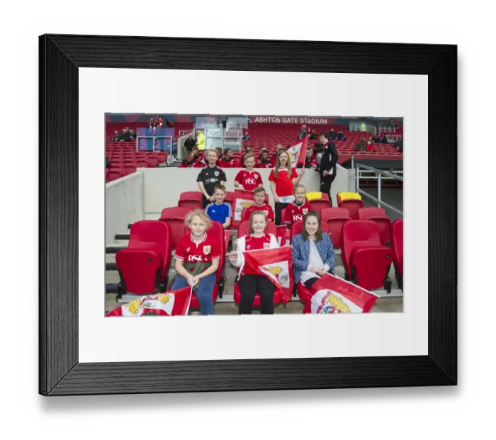 Framed Print : Bristol City FC: Fans Jubilant Reactions at Ashton Gate During October 1, 2016 Match vs. Nottingham Forest Framed Print : Bristol City FC: Fans Jubilant Reactions at Ashton Gate During October 1, 2016 Match vs. Nottingham Forest