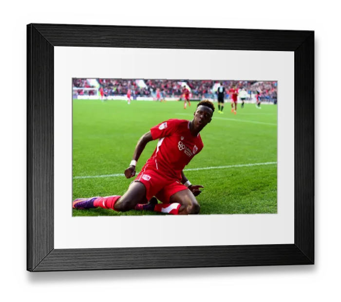 Framed Print : Tammy Abraham's Goal Celebration: Bristol City vs. Nottingham Forest (Sky Bet Championship, 2016) Framed Print : Tammy Abraham's Goal Celebration: Bristol City vs. Nottingham Forest (Sky Bet Championship, 2016)