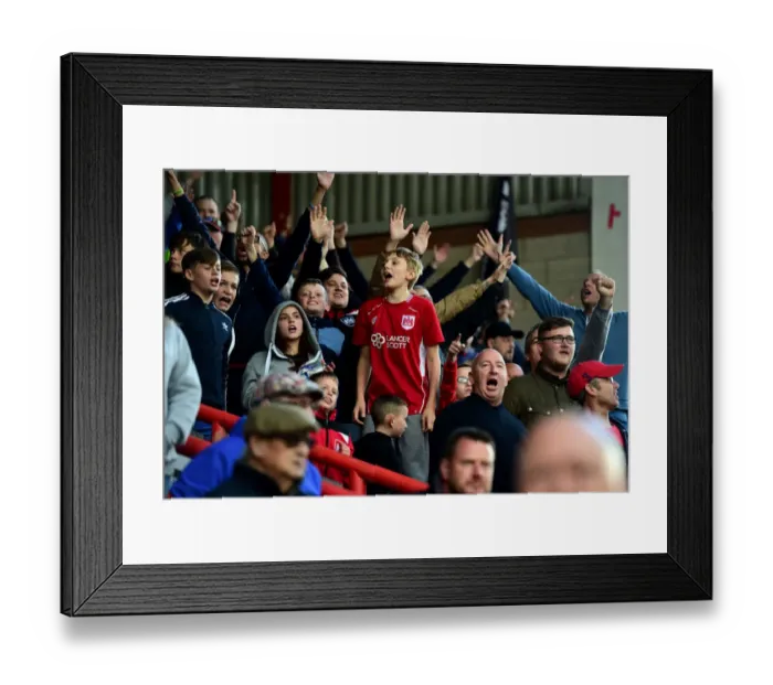 Framed Print : Burning Rivalry: Bristol City vs Nottingham Forest at Ashton Gate Stadium, October 2016 Framed Print : Burning Rivalry: Bristol City vs Nottingham Forest at Ashton Gate Stadium, October 2016