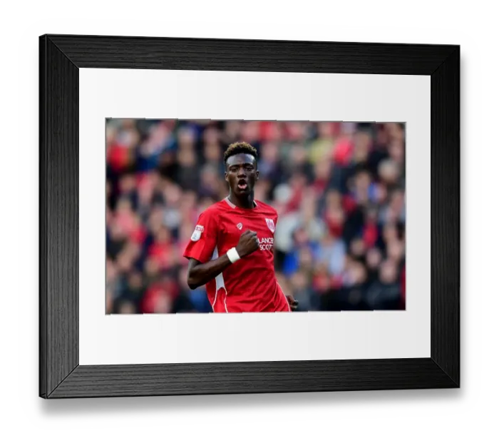 Framed Print : Tammy Abraham in Action: Bristol City vs Nottingham Forest, October 2016 - Ashton Gate Stadium Framed Print : Tammy Abraham in Action: Bristol City vs Nottingham Forest, October 2016 - Ashton Gate Stadium