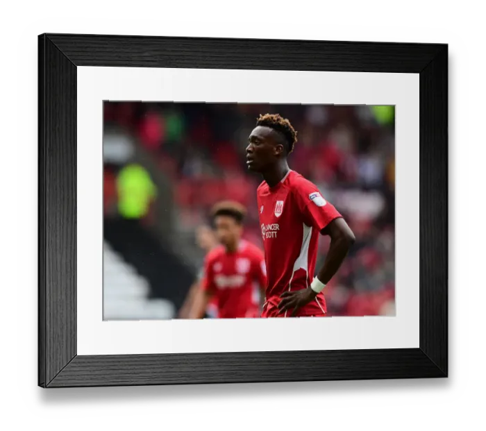 Framed Print : Tammy Abraham in Action: Bristol City vs Nottingham Forest (October 2016) Framed Print : Tammy Abraham in Action: Bristol City vs Nottingham Forest (October 2016)