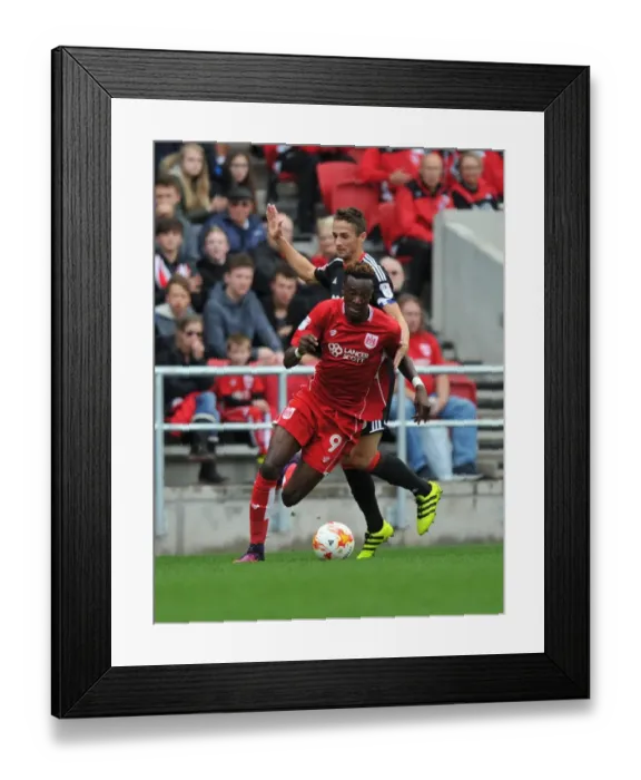 Framed Print : Tammy Abraham in Action: Bristol City vs Nottingham Forest, Sky Bet Championship, Ashton Gate Stadium, October 2016 Framed Print : Tammy Abraham in Action: Bristol City vs Nottingham Forest, Sky Bet Championship, Ashton Gate Stadium, October 2016