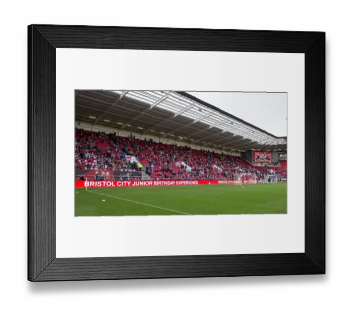 Framed Print : Fans Pack Ashton Gate Stadium for Bristol City vs. Nottingham Forest Sky Bet Championship Match Framed Print : Fans Pack Ashton Gate Stadium for Bristol City vs. Nottingham Forest Sky Bet Championship Match