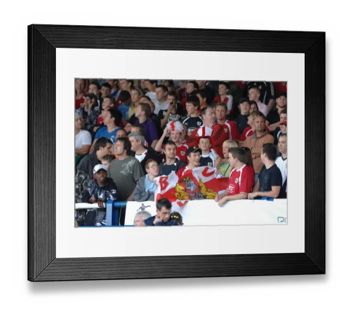 Framed Print : Bristol City vs. Cardiff City: A Football Rivalry - Season 08-09 Framed Print : Bristol City vs. Cardiff City: A Football Rivalry - Season 08-09