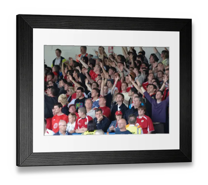 Framed Print : Bristol City vs. Cardiff City: A Football Rivalry - Season 08-09 Framed Print : Bristol City vs. Cardiff City: A Football Rivalry - Season 08-09
