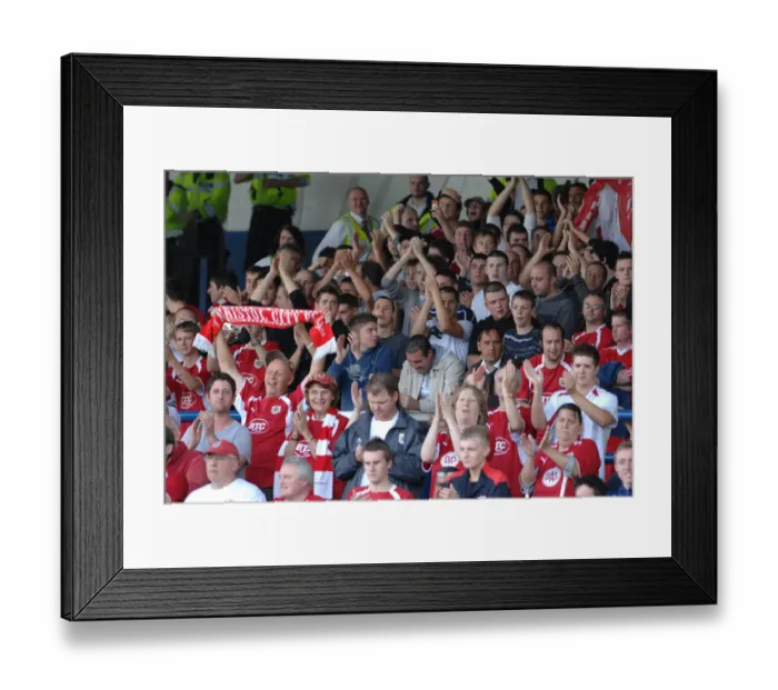 Framed Print : Bristol City vs. Cardiff City: A Football Rivalry - Season 08-09
