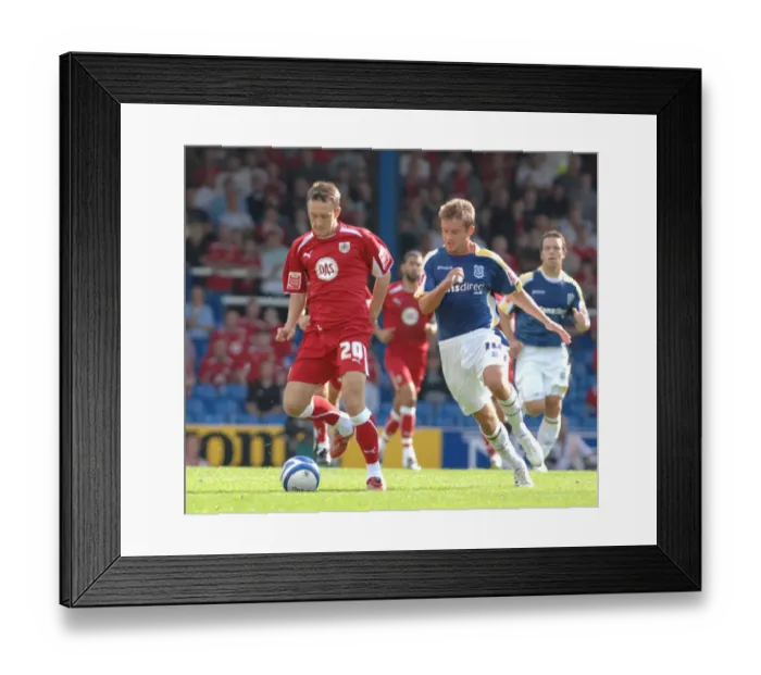 Framed Print : Bristol City vs. Cardiff City: A Football Rivalry - Season 08-09 Framed Print : Bristol City vs. Cardiff City: A Football Rivalry - Season 08-09