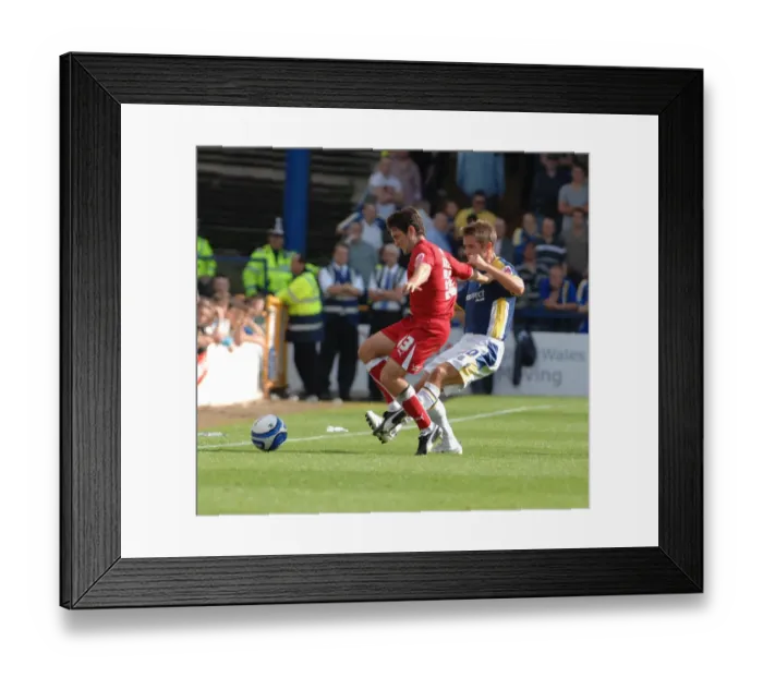 Framed Print : Bristol City vs. Cardiff City: A Football Rivalry - Season 08-09 Framed Print : Bristol City vs. Cardiff City: A Football Rivalry - Season 08-09