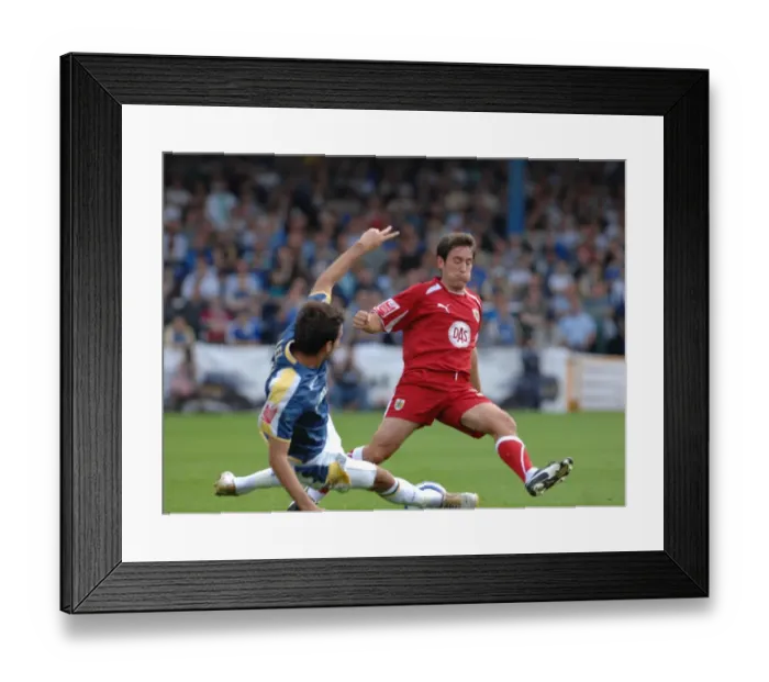 Framed Print : The Clash of the Cities: Cardiff vs. Bristol City - Season 08-09 Football Rivalry: Cardiff City vs. Bristol City
