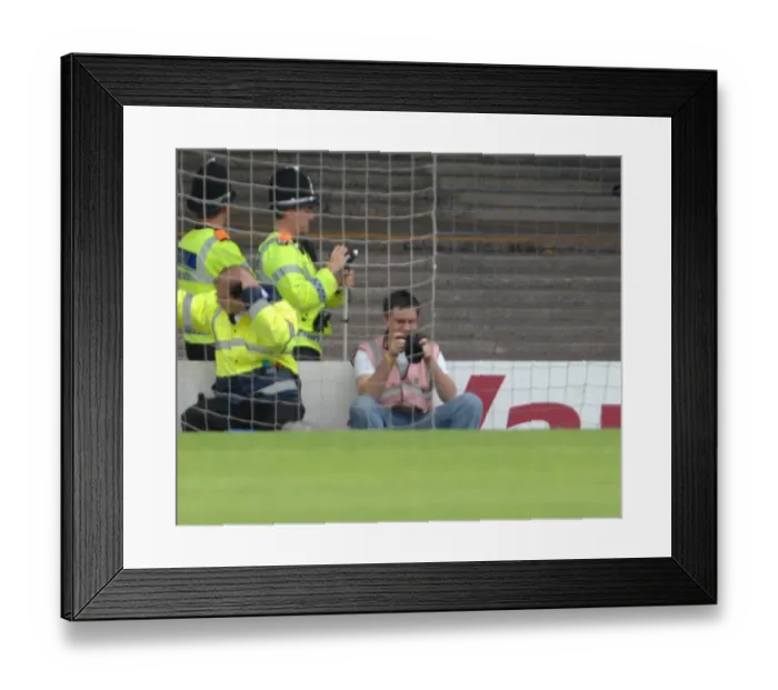 Framed Print : The Clash of Cities: Cardiff vs. Bristol City - A Football Rivalry (Season 08-09)