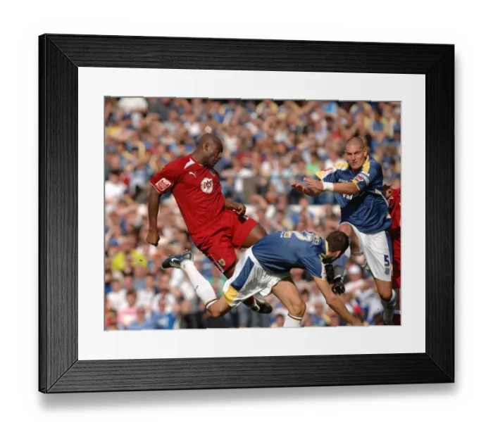 Framed Print : Bristol City vs. Cardiff City: A Football Rivalry - Season 08-09
