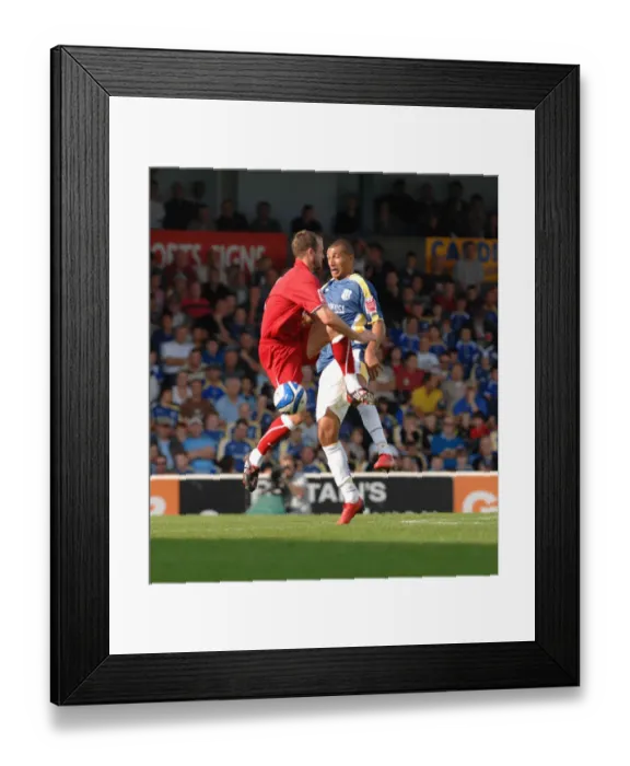 Framed Print : Bristol City vs. Cardiff City: A Football Rivalry - Season 08-09