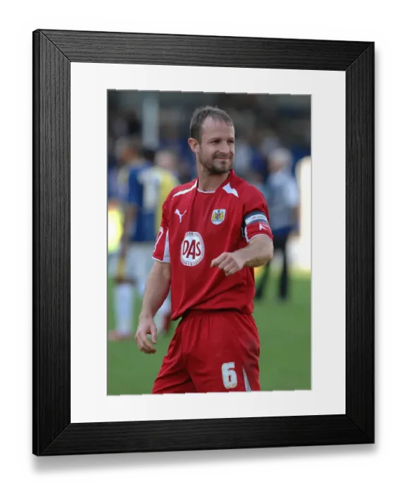 Framed Print : The Clash of the Cities: Cardiff vs. Bristol City - Season 08-09 Football Rivalry: Cardiff City vs. Bristol City