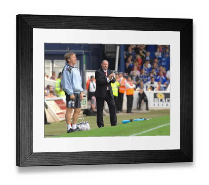 Framed Print : Bristol City vs. Cardiff City: A Football Rivalry - Season 08-09 Framed Print : Bristol City vs. Cardiff City: A Football Rivalry - Season 08-09