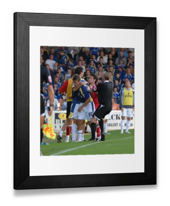 Framed Print : Bristol City vs. Cardiff City: A Football Rivalry - Season 08-09 Framed Print : Bristol City vs. Cardiff City: A Football Rivalry - Season 08-09